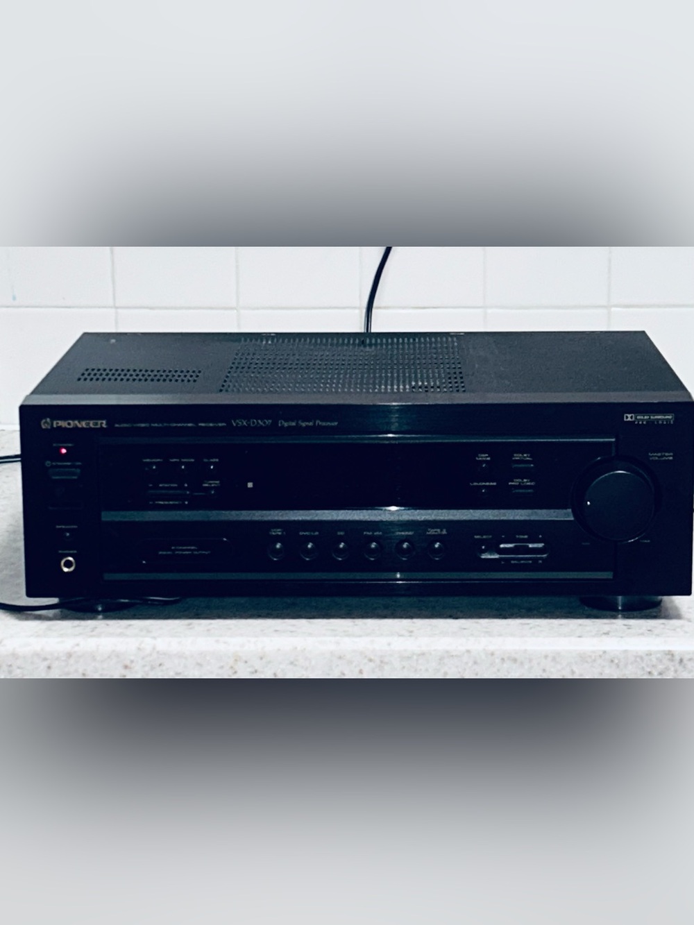 PIONEER VSX D307 Audio Video Multiple Channel Receiver FOR PART OR REPAIR ONLY